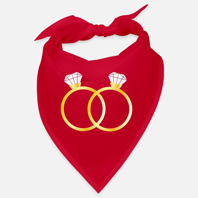 Deux bagues de diamants Bandana