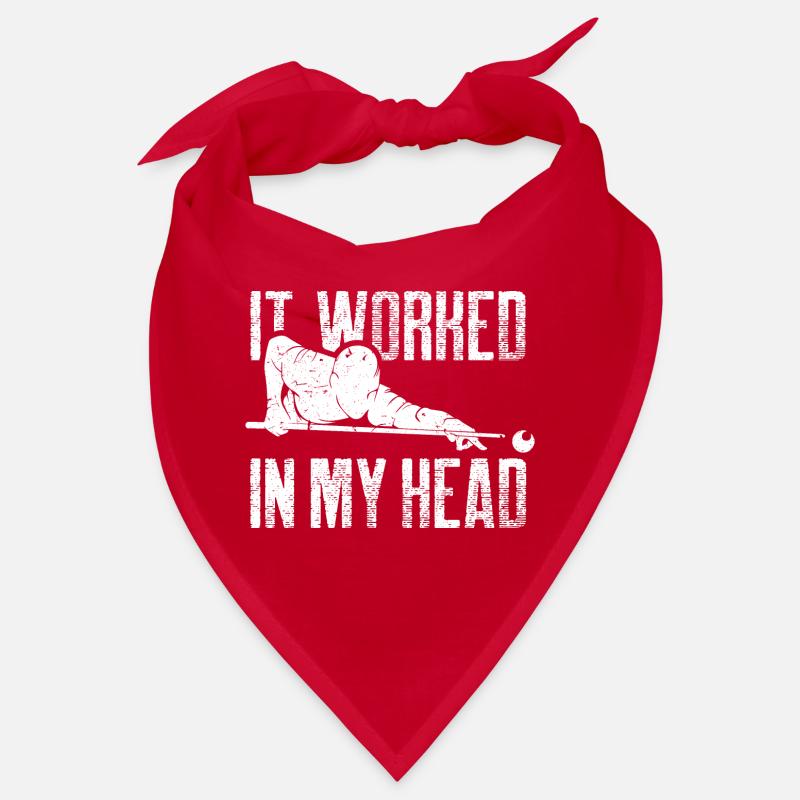 it worked in my head Design for a billird Bandana