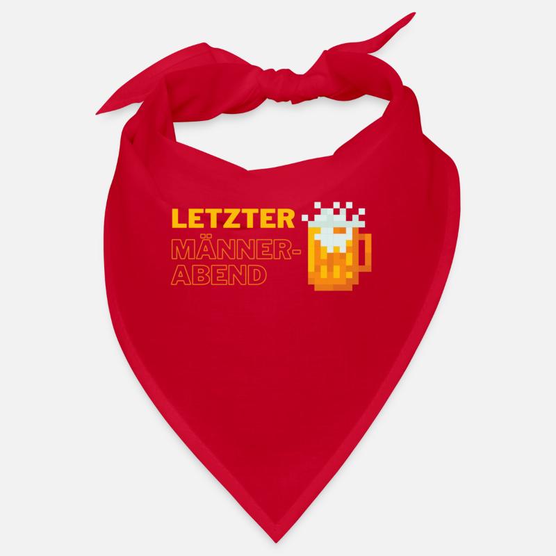 Letzter Männerabend pixel Bandana