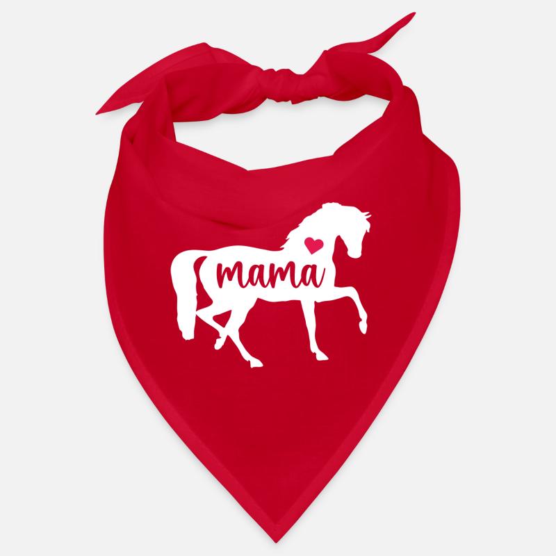 Pferd Mama Muttertag Hemd Mama Liebhaber Geschenk niedlich Bandana