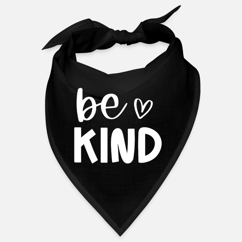 Be Kind Positive Message Design Bandana