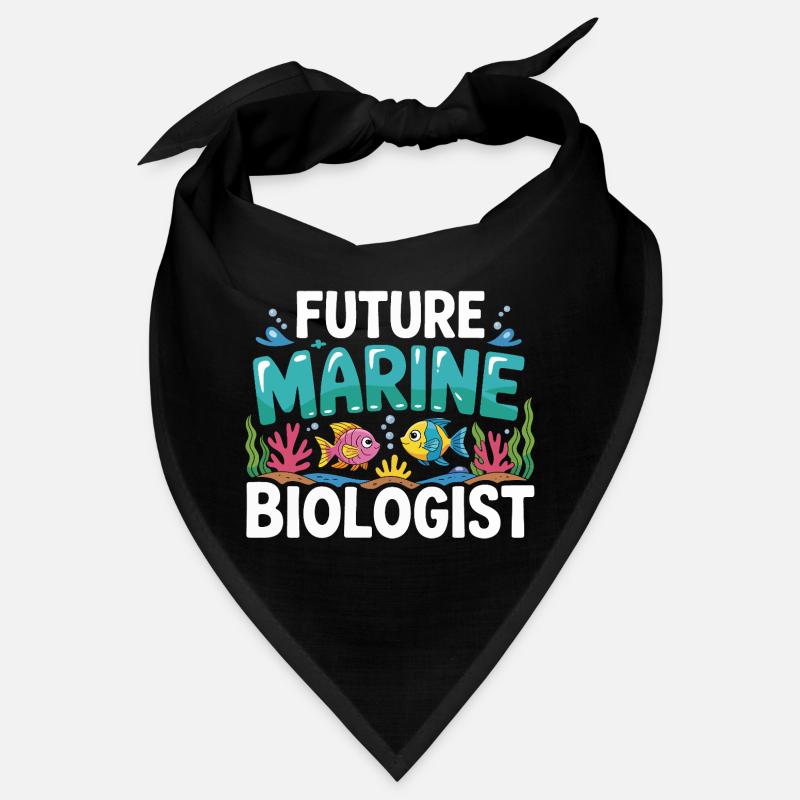 Future Marine Biologist with Fish Bandana
