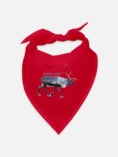 NORDKAP - Bandana - Rot - Vorne