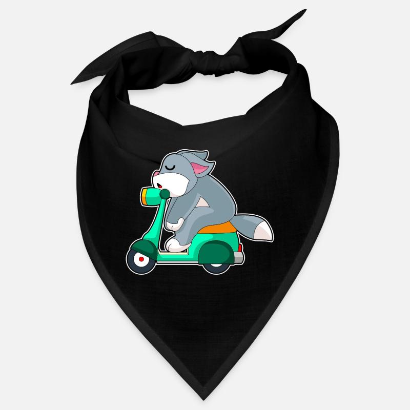 Trottinette pour chat Bandana