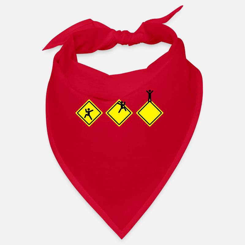 climbing roadsigns Bandana