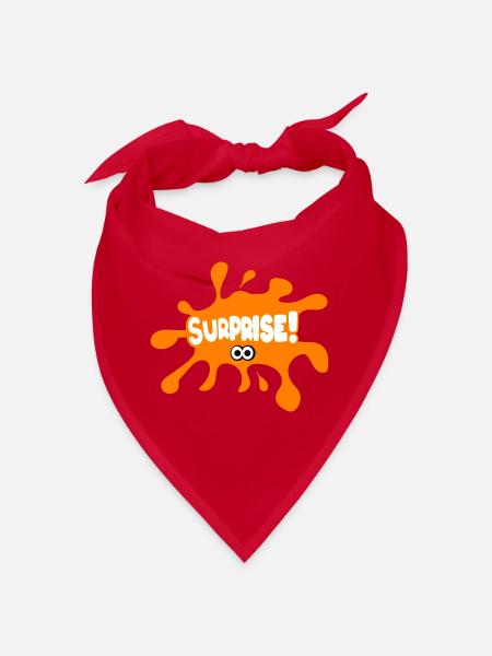 Surprise! - Bandana - red