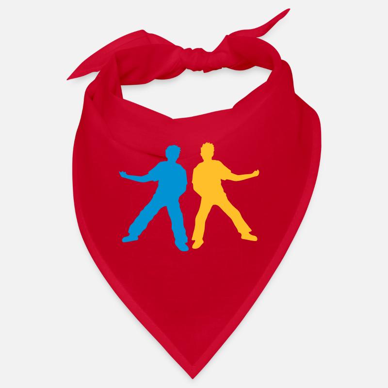 Team 2 Luftgitarre Freunde Bandana