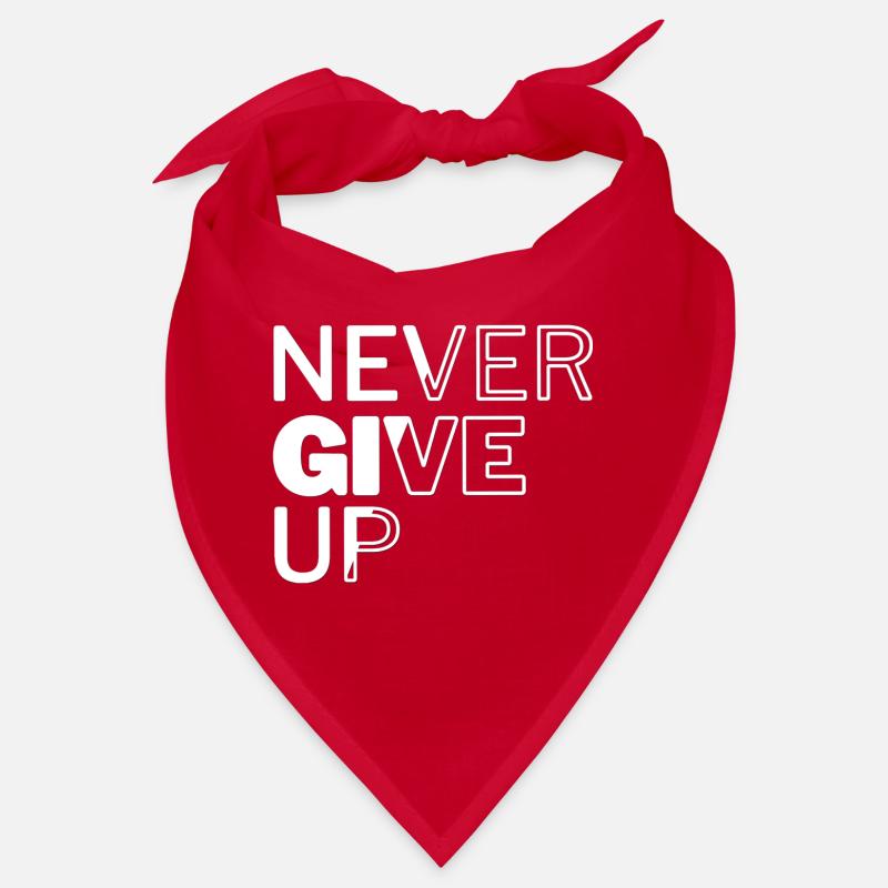Never give up Bandana