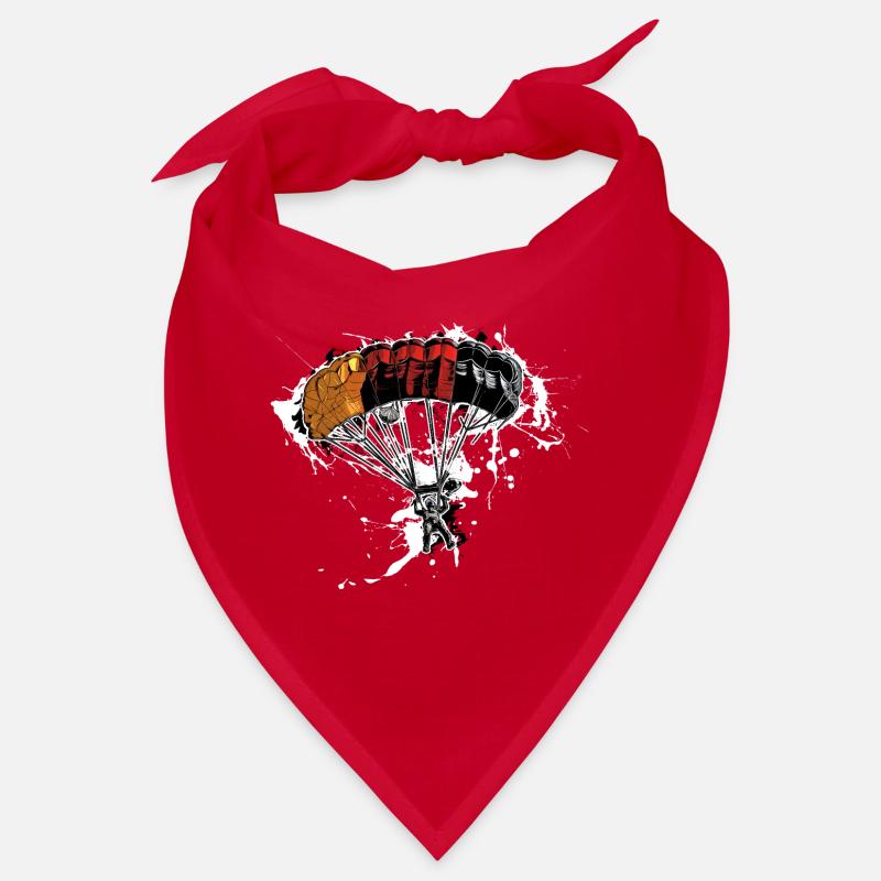 Parachutiste - Bandana - rouge