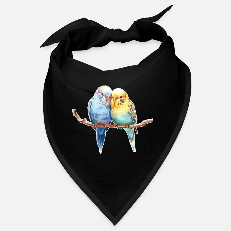 Budgie pair Bandana