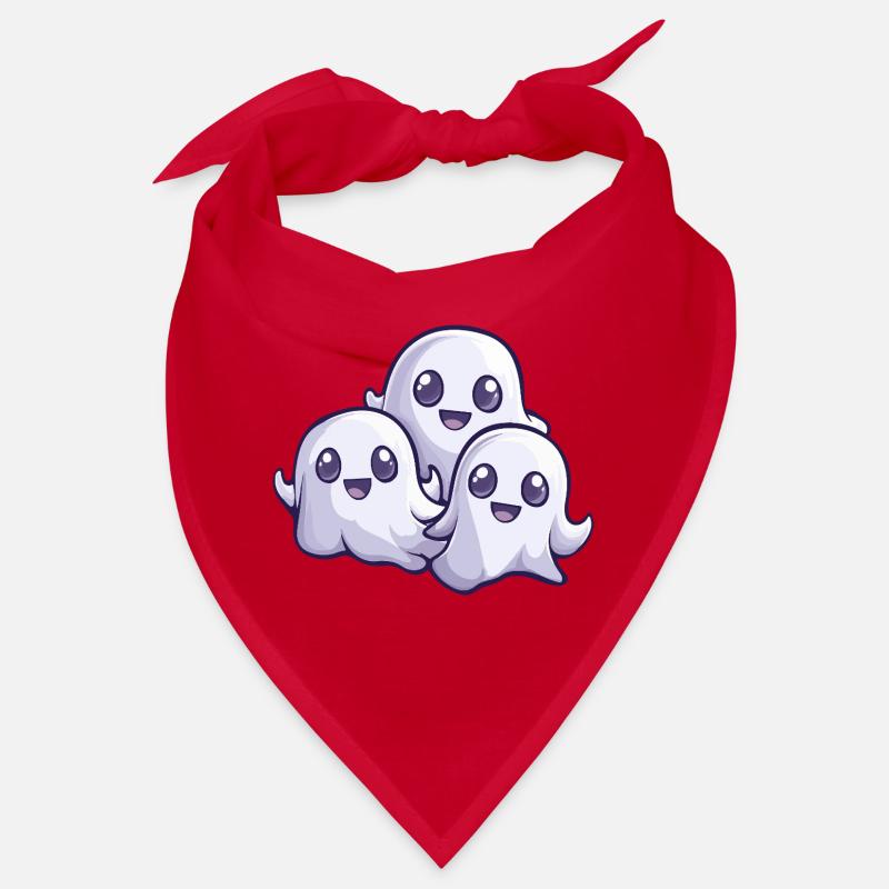 Ghosts Halloween Cute Comic Bandana