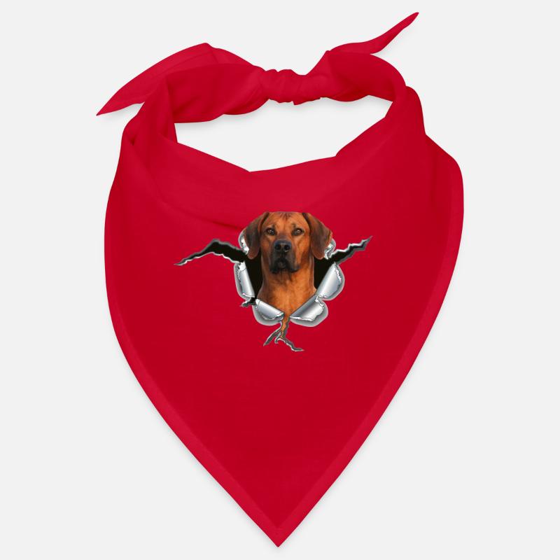 Rhodesian Ridgeback auf Metall Bandana