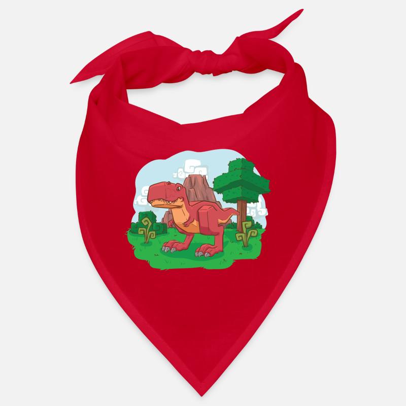 Voxelsaurus Rex Bandana