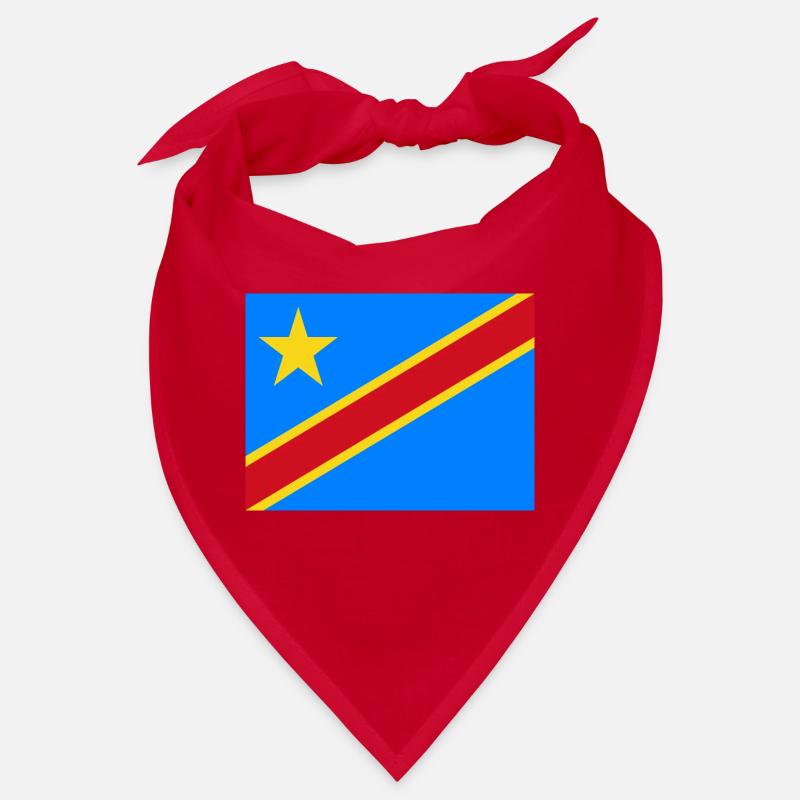 DR Kongo flag Bandana