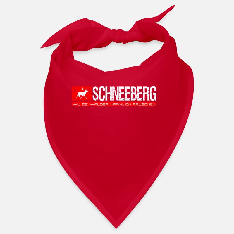 Schneeberg Wu de walder haamlich rauschen Bandana