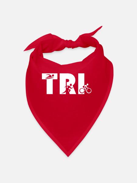 triathlon - Bandana - Rot