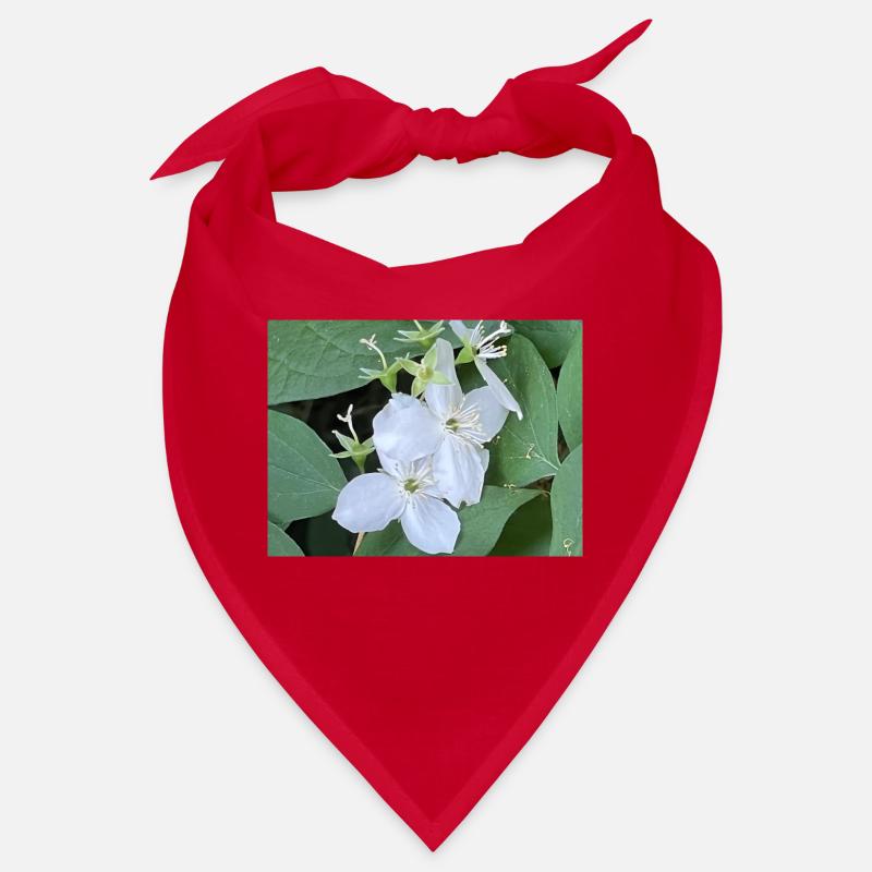 Fleur blanche Bandana