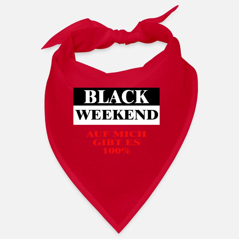 BLACK WEEKEND Bandana