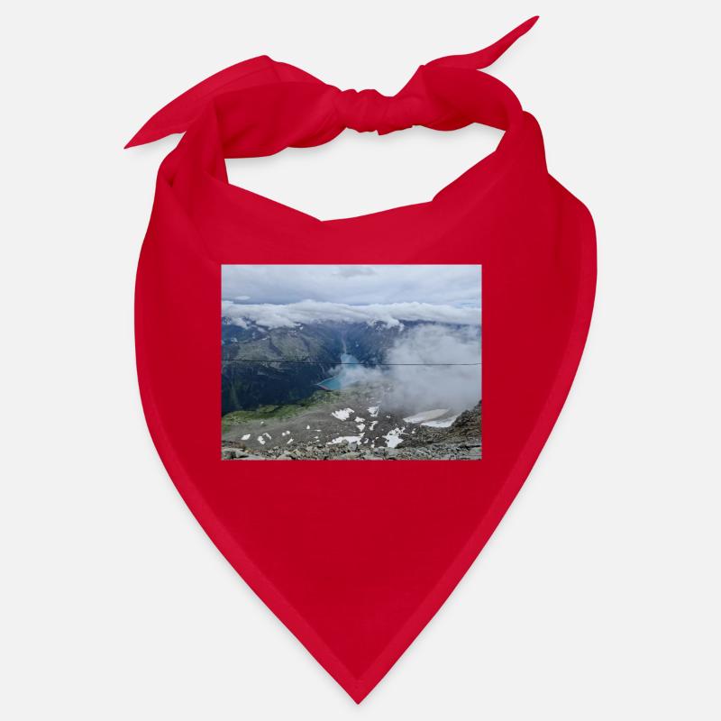 Blick auf den Schlegeis Stausee Bandana