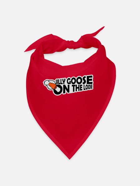 goose on the loose - Bandana - red - Front