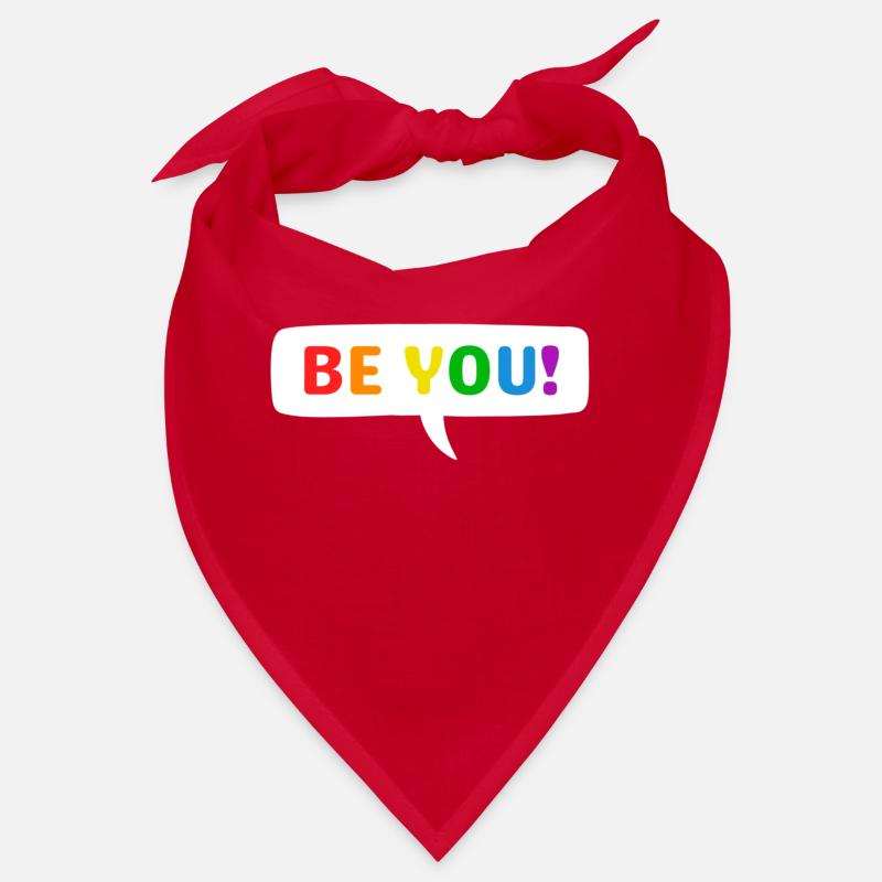 BE YOU Rainbow Pride Bandana