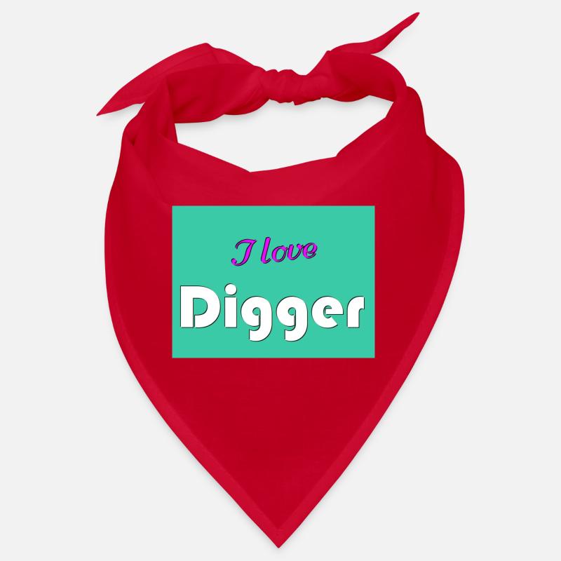I love Digger Bandana