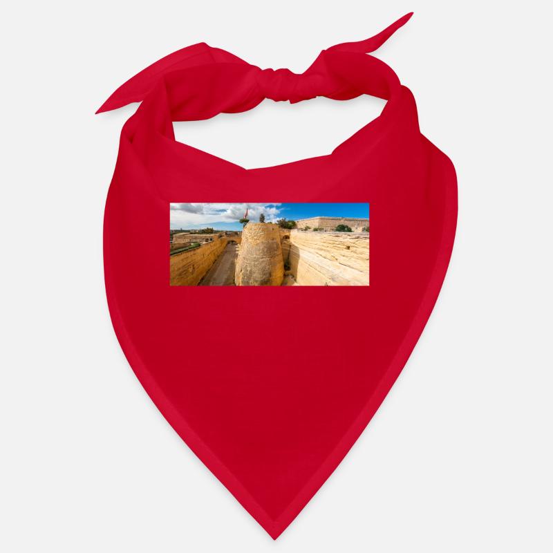 La Valette (il-Belt Valletta) fortification massive Bandana