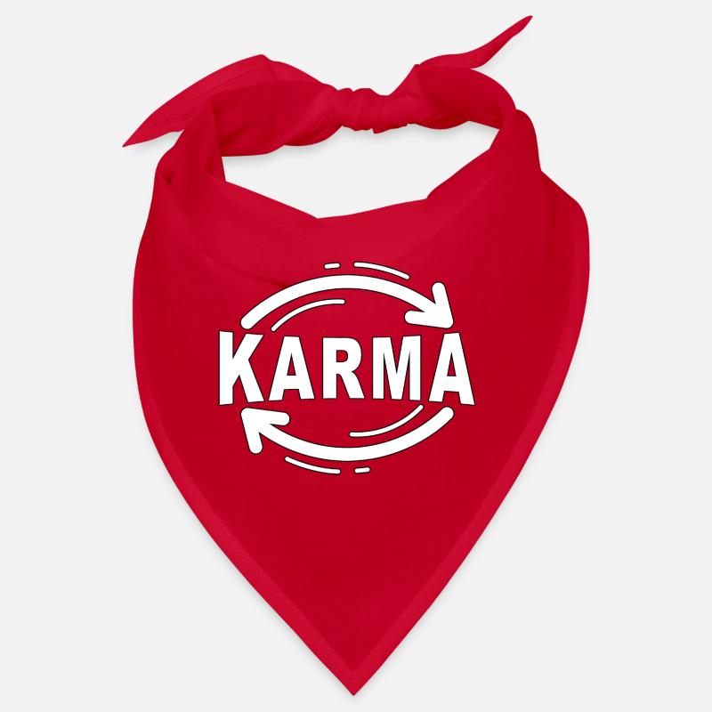 Karma - Minimalist Statement Design Bandana