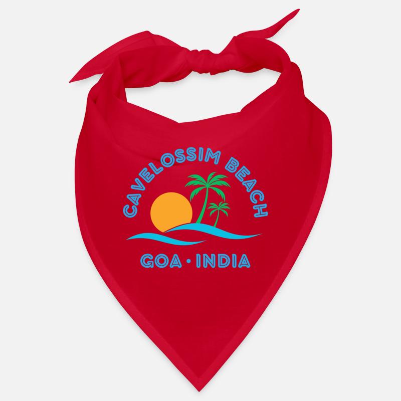 Goa Beach Sunset Palms Bandana