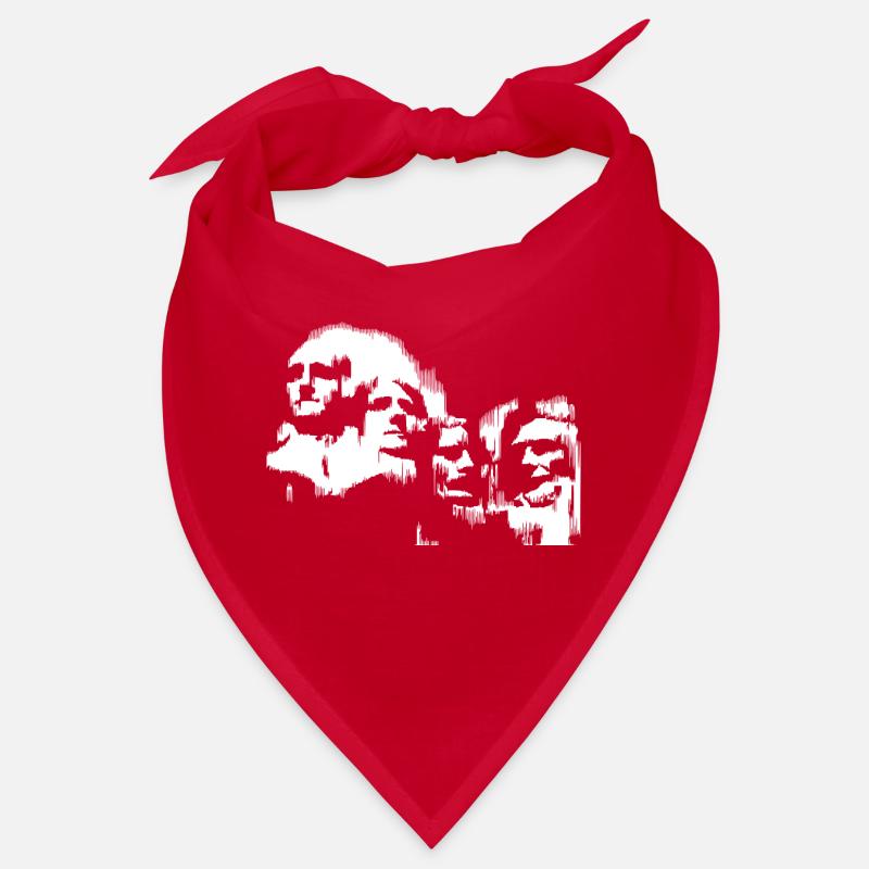 Mount Rushmore (white DDP) Bandana