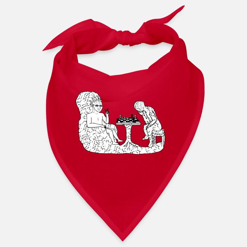 Internet Meme - Brainlet Schach Meme Bandana