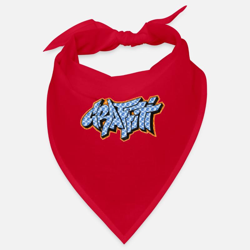 Graffiti - Bandana - red
