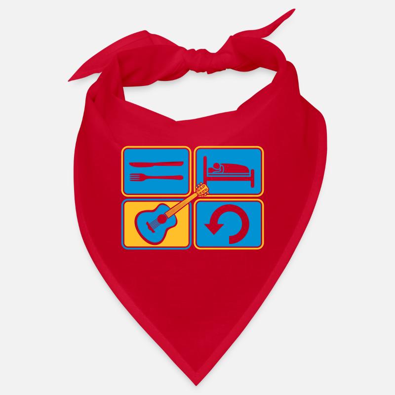 Repeat playing guitar daily Bandana
