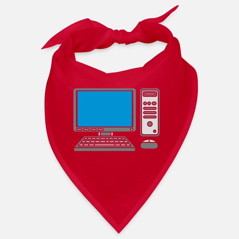 Keyboard Mouse Screen Computer Bandana