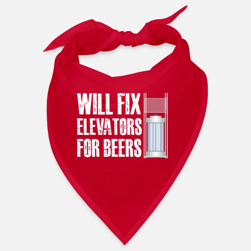Will fix elevators for beer Bandana