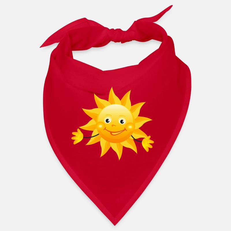 rainbow sun clouds weather rainbow sun cloud52 Bandana