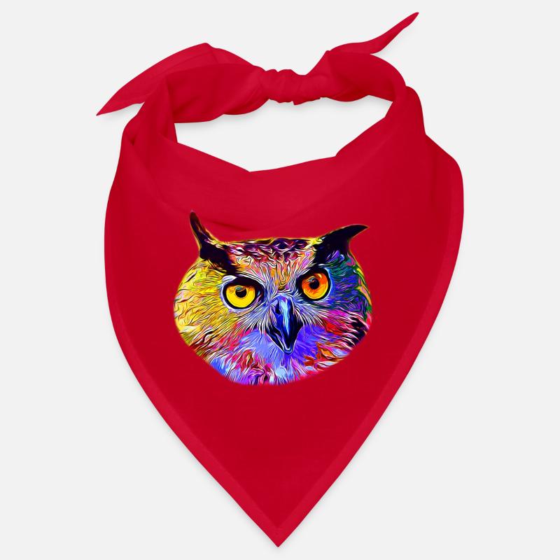 gxp chouette hibou vector art Bandana