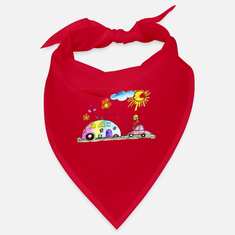Camping-Caravan mit Auto Bandana