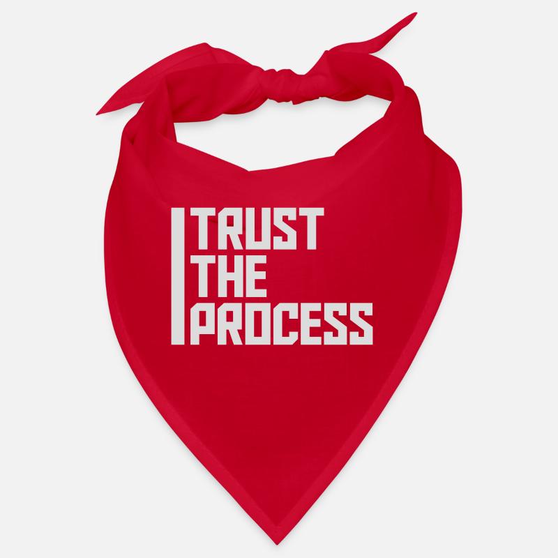 trust the process Quote Bandana