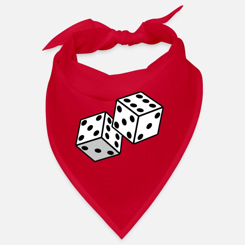 Dés - Conception de casino de jeu Bandana