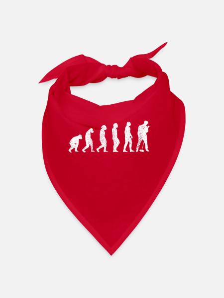 Singer Band Singing Hobby Singer Singing Musicians - Bandana - red - Front