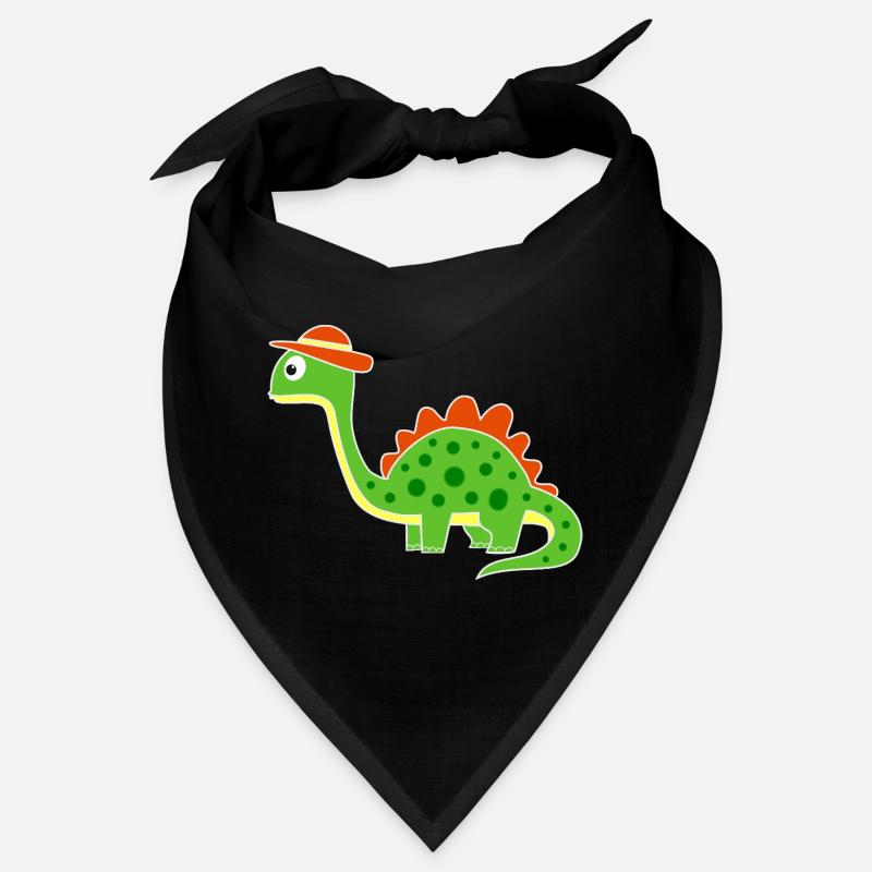 Dino mignon avec chapeau Bandana