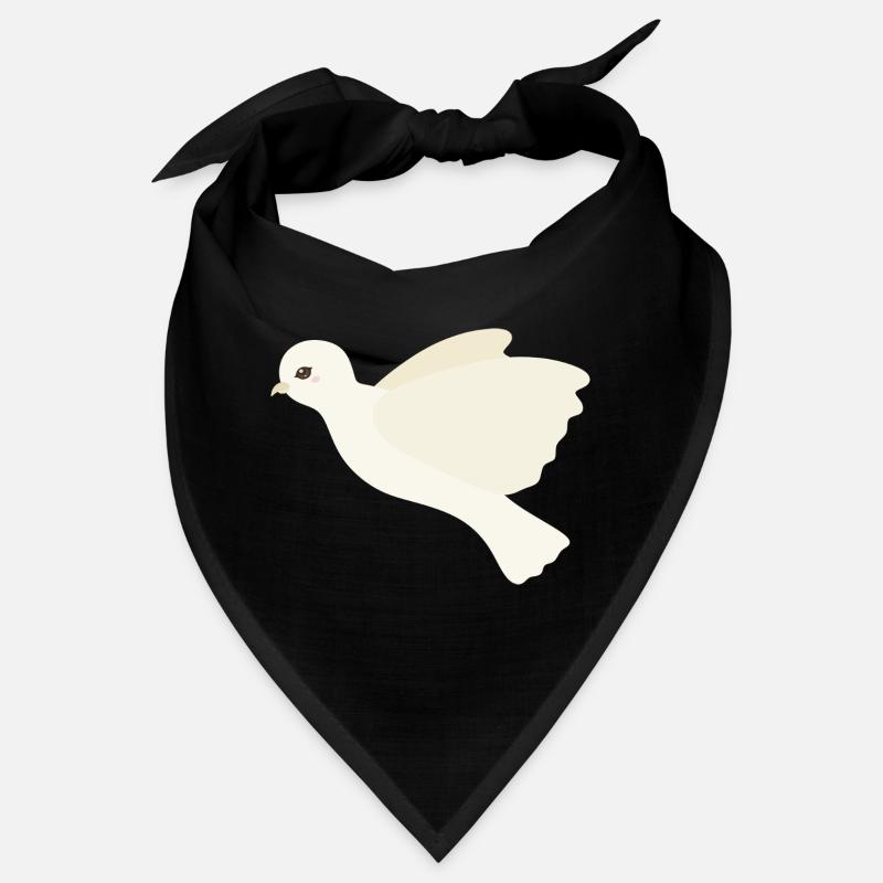 Colombe d’ivoire en vol Bandana