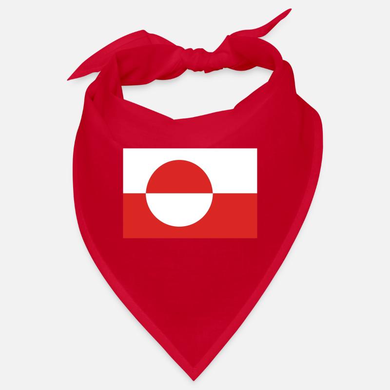 Groenland - drapeau Bandana