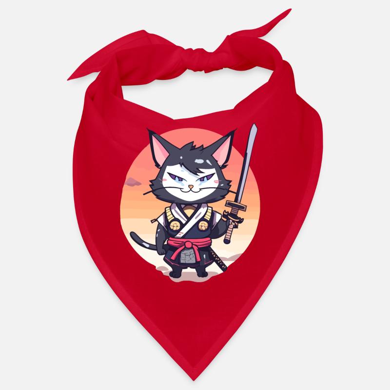 Samurai Cat #37 Bandana