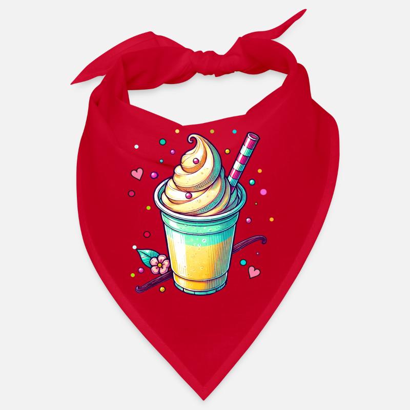 Séduisant Vanilla Dreams : Milkshake à la vanille Bandana