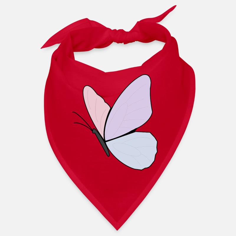 Pastel Butterfly Design Bandana