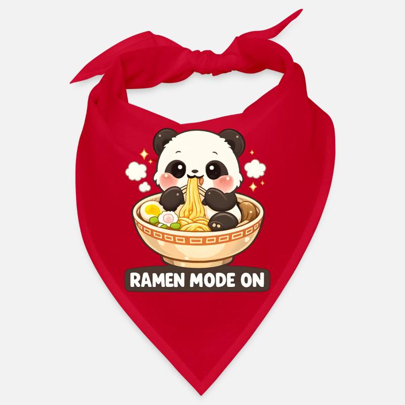 Mode ramen sur Panda Bandana
