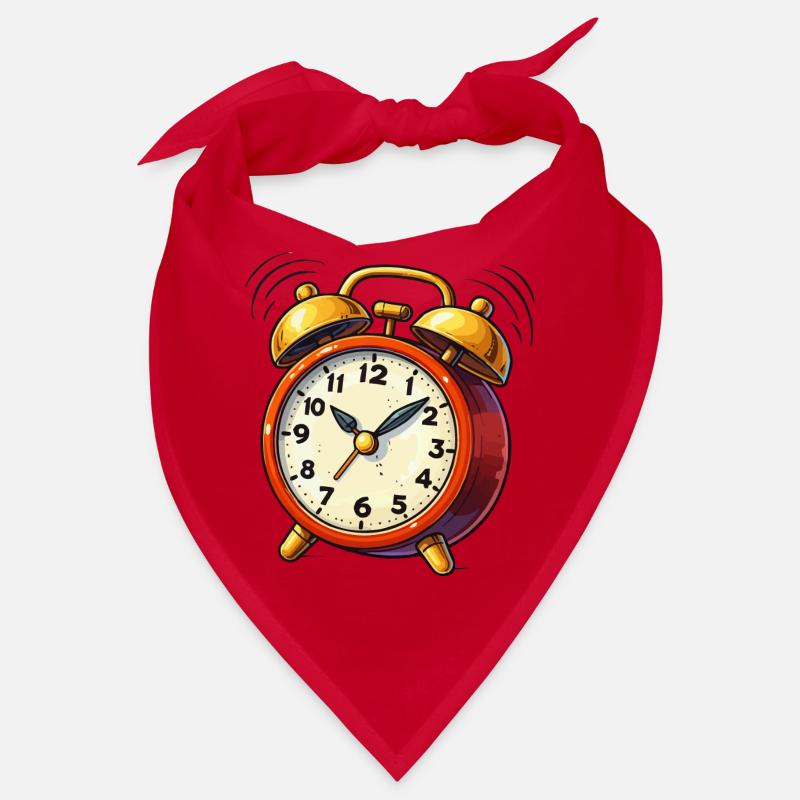 Alarm Clock Comic Clock Bandana