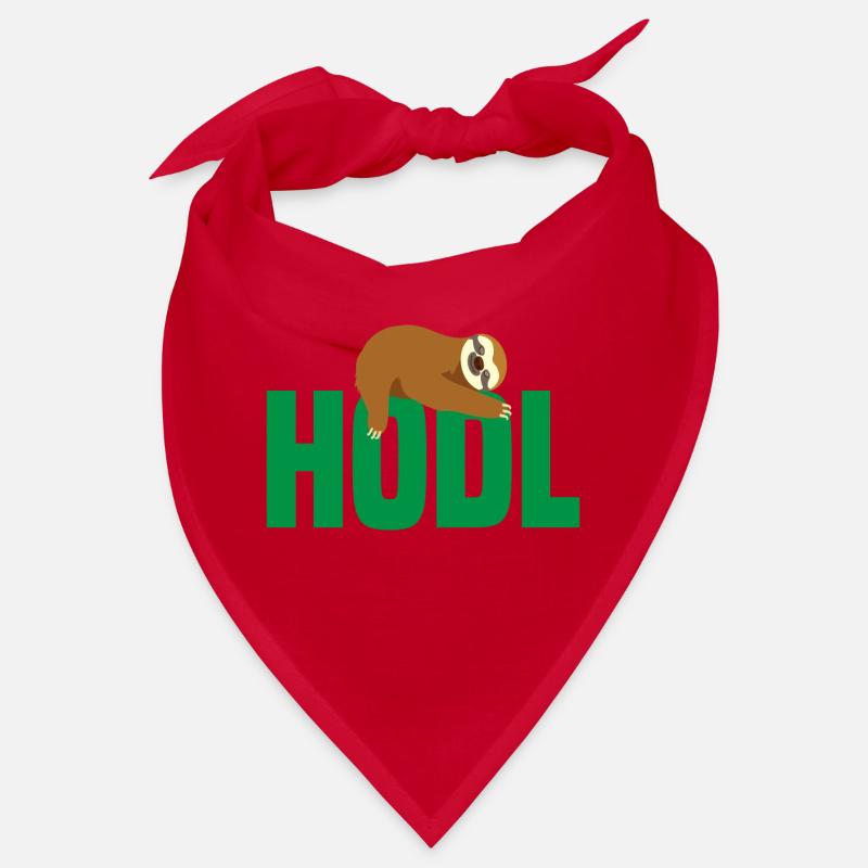 Sloth, Hodl, Bitcoin Bandana